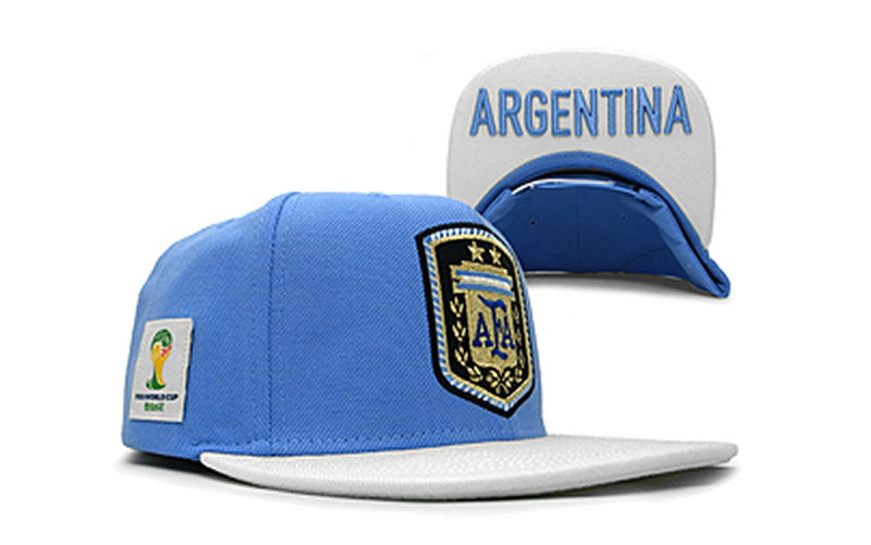 Adidas Argentina 2014 World Cup Federation Snapback Hat GF 0701